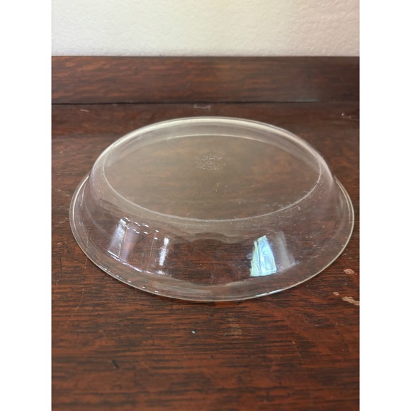 Vintage PYREX 209 Clear Glass 9 Inch Round Pie Plate Baking Dish Ovenware - Picture 5 of 8